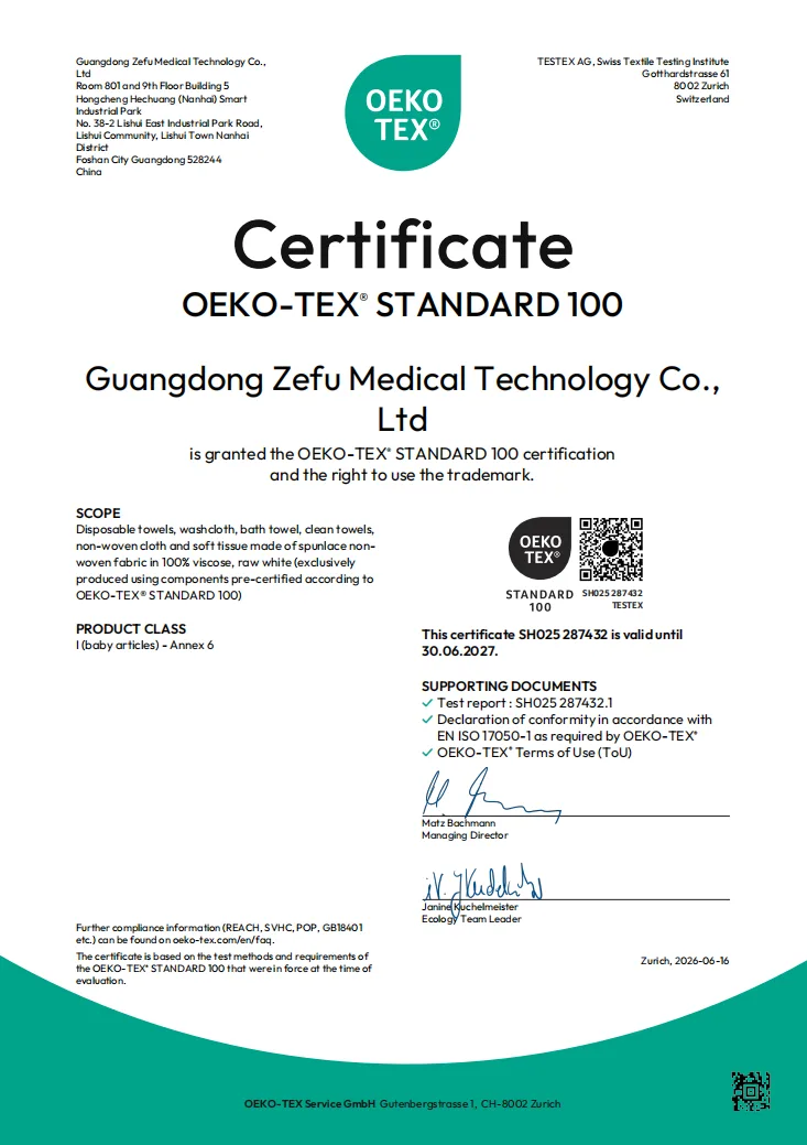 OEKO-TEX® STANDARD 100