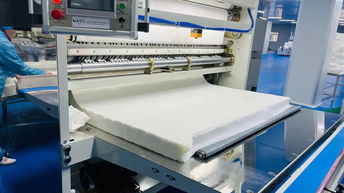 Cosmetic Cotton Pad Forming & Slitting (5 Units)